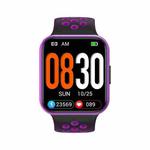 S226 1.72 inch Waterproof Smart Sports Watch Support Heart Rate Monitoring / Blood Pressure Monitoring(Black Purple)