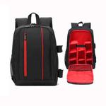 Outdoor Camera Backpack Waterproof Photography Camera Shoulders Bag, Size:45x32x18cm(Red)