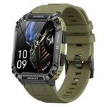 T3 1.95 inch Rugged Smart Sports Wristband Support Heart Rate Monitoring / Blood Pressure Monitoring(Green)
