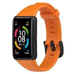 For Honor Band 7 Silicone Watch Band(Orange)