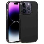 For iPhone 14 Pro GEBEI Acrylic Phone Case(Transparent Black)