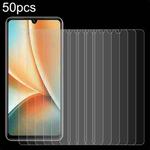 For vivo Y100 / Y100A 50pcs 0.26mm 9H 2.5D Tempered Glass Film