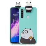 For Xiaomi Redmi Note 8T Cartoon Shockproof TPU Protective Case with Holder(Bracket Striped Bear)