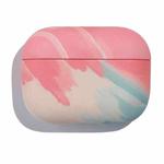 For AirPods 1 / 2 Ink Painting Water Sticker PC Earphone Case(Ink Rainbow)