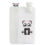 For Galaxy S20 Plus Cartoon Shockproof TPU Protective Case with Holder(Bracket Panda)
