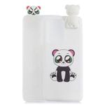 For Huawei P40 Pro Cartoon Shockproof TPU Protective Case with Holder(Bracket Panda)