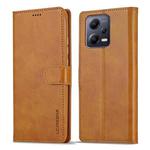 For Xiaomi Redmi Note 12 Pro 5G/Poco X5 Pro LC.IMEEKE Calf Texture Horizontal Flip Leather Case(Yellow)