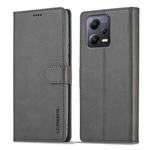 For Xiaomi Redmi Note 12 Pro 5G/Poco X5 Pro LC.IMEEKE Calf Texture Horizontal Flip Leather Case(Grey)