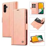 For Samsung Galaxy A54 5G LC.IMEEKE PU + TPU Skin-friendly Feeling Leather Phone Case(Rose Gold)