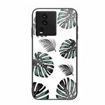 For vivo iQOO Neo7 Colorful Painted Glass Phone Case(Banana Leaf)