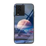 For vivo iQOO Neo7 Colorful Painted Glass Phone Case(Moon Hill)