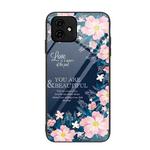For Honor Play 40 Plus Colorful Painted Glass Phone Case(Flower)