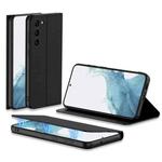 For Samsung Galaxy S23 5G GKK Magnetic Shockproof PU Phone Case(Black)