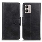For Motorola Moto G53 5G Mirren Crazy Horse Texture Leather Phone Case(Black)