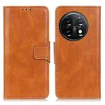 For OnePlus 11 5G Mirren Crazy Horse Texture Leather Phone Case(Brown)