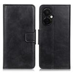 For OnePlus Nord CE 3 Lite Mirren Crazy Horse Texture Leather Phone Case(Black)