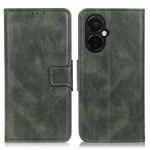 For OnePlus Nord CE 3 Lite Mirren Crazy Horse Texture Leather Phone Case(Dark Green)