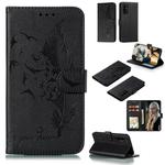 For Huawei Honor 30 Pro Litchi Texture Feather Embossing Pattern Horizontal Flip Leather Case with Holder & Card Slots & Wallet & Photo Frame & Lanyard(Black)