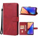 For vivo Y56 Leather Phone Case(Red)