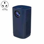 T1 480x360 800 Lumens Portable Mini LED Projector, specifications: AU Plug(Blue)