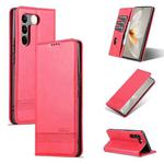 For vivo S16 / S16 Pro AZNS Magnetic Calf Texture Flip Leather Phone Case(Red)
