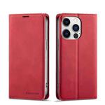 For iPhone 14 Forwenw Dream Series Oil Edge Strong Magnetism Leather Phone Case(Red)
