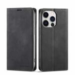 For iPhone 14 Plus Forwenw Dream Series Oil Edge Strong Magnetism Leather Phone Case(Black)