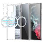 For Samsung Galaxy S22 Ultra 5G Transparent Frosted MagSafe Phone Case