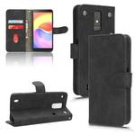 For ZTE Blade A32 Skin Feel Magnetic Flip Leather Phone Case(Black)