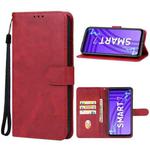 For Infinix Smart 7 India Leather Phone Case(Red)