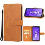 For Infinix Smart 7 India Leather Phone Case(Brown)