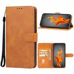 For Lava Agni 5G Leather Phone Case(Brown)