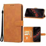 For Lava Blaze Leather Phone Case(Brown)