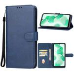 For Lava Blaze 5G Leather Phone Case(Blue)