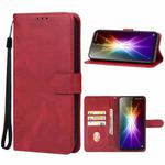 For Lava X2 Leather Phone Case(Red)