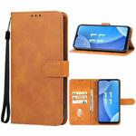 For Lava X3 Leather Phone Case(Brown)