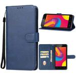 For Lava Z1 Leather Phone Case(Blue)