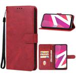 For Lava Z2 Max Leather Phone Case(Red)