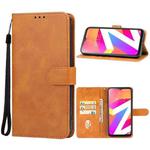 For Lava Z3 Leather Phone Case(Brown)