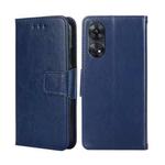 For OPPO Reno8 T 4G Crystal Texture Leather Phone Case(Royal Blue)