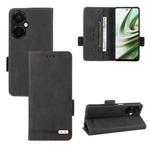 For OnePlus Nord CE 3 5G Magnetic Clasp Leather Phone Case(Black)