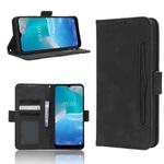 For AT&T Maestro 3 U626AA Skin Feel Calf Texture Card Slots Leather Phone Case(Black)