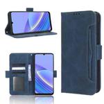 For TCL 40 SE Skin Feel Calf Texture Card Slots Leather Phone Case(Blue)