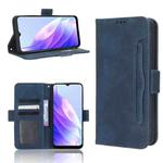 For Blackview A52 Skin Feel Calf Texture Card Slots Leather Phone Case(Blue)