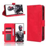 For ZTE nubia Red Magic 8 Pro / 8 Pro+ Skin Feel Calf Texture Card Slots Leather Phone Case(Red)
