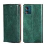 For Motorola Moto E13 4G Gloss Oil Solid Color Magnetic Leather Phone Case(Green)