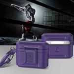 For AirPods Pro 2 Earphone TPU + PC Protective Case(Purple)
