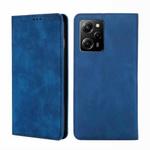 For Xiaomi Poco X5 Pro / Redmi Note 12 Pro Speed Skin Feel Magnetic Horizontal Flip Leather Phone Case(Blue)