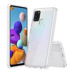 For Galaxy A21S Shockproof Scratchproof TPU + Acrylic Protective Case(Transparent)