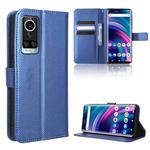 For BLU Bold N2 Diamond Texture Leather Phone Case(Blue)